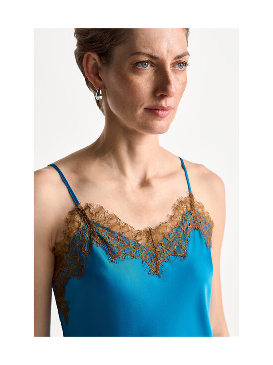 rich & royal - Satiininen minimekko - 726 BLUE JEWEL | Stockmann - photo 5