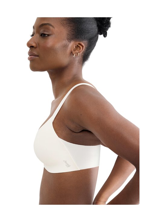 Sloggi - Zero Feel 2.0 The Up -rintaliivit - 00GZ SILK WHITE | Stockmann - photo 5