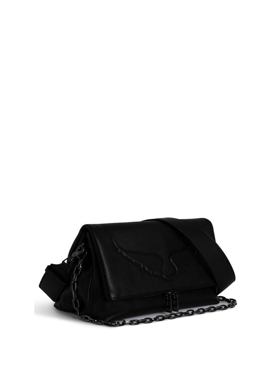 Zadig&Voltaire - Rocky Wings Grained Leather Shoulder Bag - 001 NOIR - photo 3 Zadig&Voltaire - Rocky Wings Grained Leather Shoulder Bag - 001 NOIR | Stockmann - photo 3