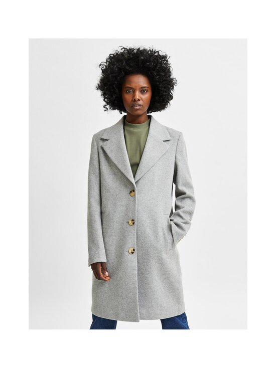 Selected - SLFNew Sasja -takki - LIGHT GREY MELANGE - photo 3 Selected - SLFNew Sasja -takki - LIGHT GREY MELANGE | Stockmann - photo 3