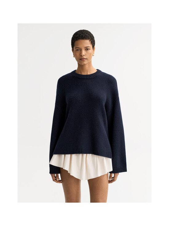 Soft Goat - Chunky Crewneck -neulepusero - NAVY | Stockmann - photo 2