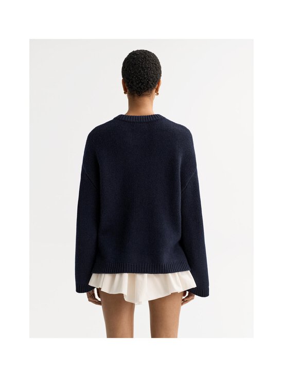Soft Goat - Chunky Crewneck -neulepusero - NAVY | Stockmann - photo 3