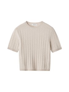 Soft Goat - Cable Knit Top kašmira džemperis - CHALK | Stockmann