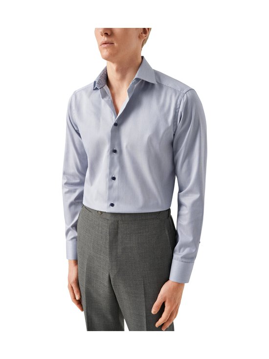 Eton - Triiksärk Contemporary Fit Fine Striped Floral Effect - 25 MID BLUE - photo 3 Eton - Triiksärk Contemporary Fit Fine Striped Floral Effect - 25 MID BLUE | Stockmann - photo 3