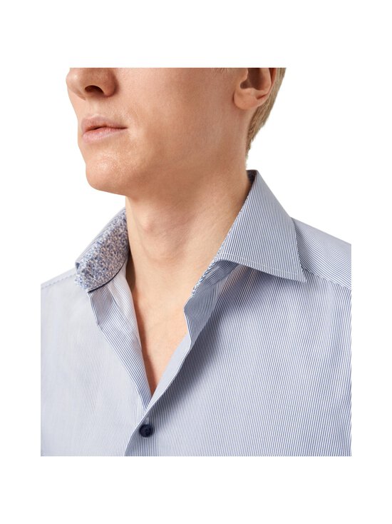 Eton - Triiksärk Contemporary Fit Fine Striped Floral Effect - 25 MID BLUE - photo 5 Eton - Triiksärk Contemporary Fit Fine Striped Floral Effect - 25 MID BLUE | Stockmann - photo 5