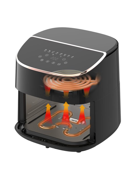 Wilfa - Dualfry Airfryer -kiertoilmakypsennin 8 L - BLACK - photo 4 Wilfa - Dualfry Airfryer -kiertoilmakypsennin 8 L - BLACK | Stockmann - photo 4