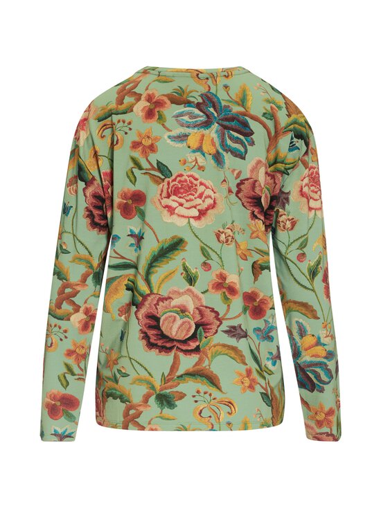 Essenza - Denna Roselina Long -pyjamapaita - BASIL GREEN - photo 2 Essenza - Denna Roselina Long -pyjamapaita - BASIL GREEN | Stockmann - photo 2