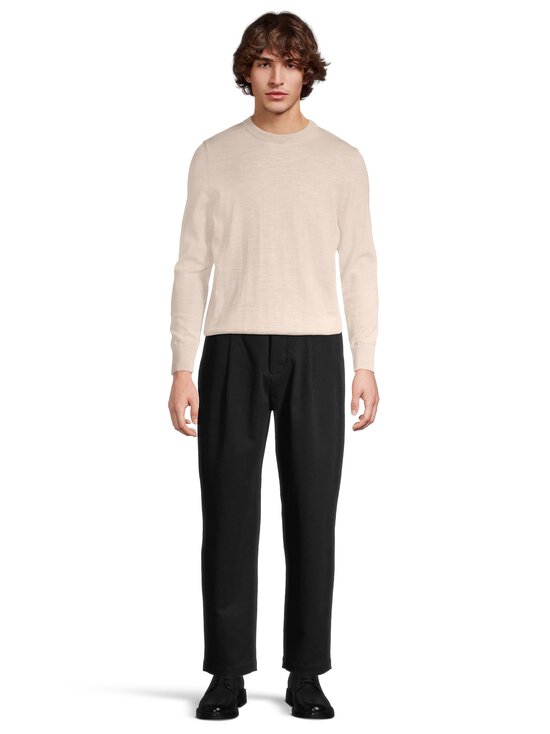 Maison Kitsuné - Elasticated Pleated -housut - BLACK | Stockmann - photo 3