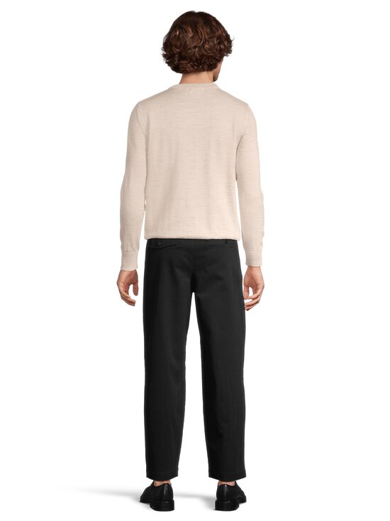 Maison Kitsuné - Elasticated Pleated -housut - BLACK | Stockmann - photo 4