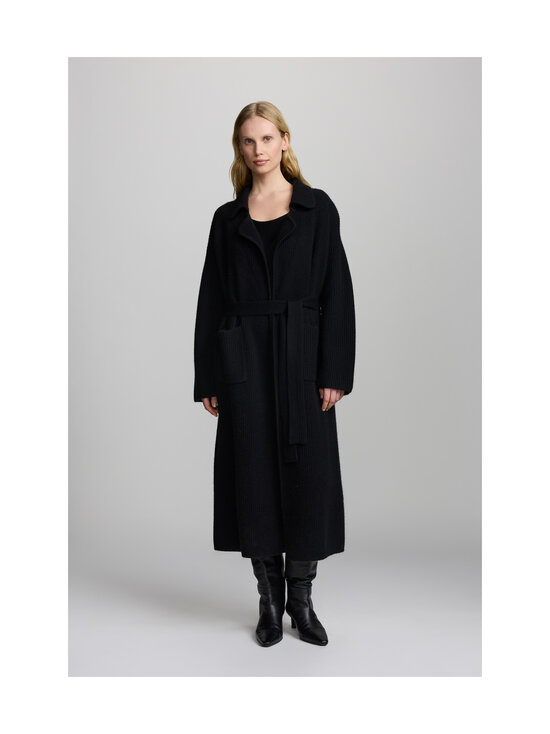 BMuir - Livigno adīts vilnas-kašmira mētelis - 990 BASIC BLACK | Stockmann - photo 2