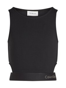 Calvin Klein Kids - Punto Sleeveless -paita - BEH CK BLACK Calvin Klein Kids - Punto Sleeveless -paita - BEH CK BLACK | Stockmann