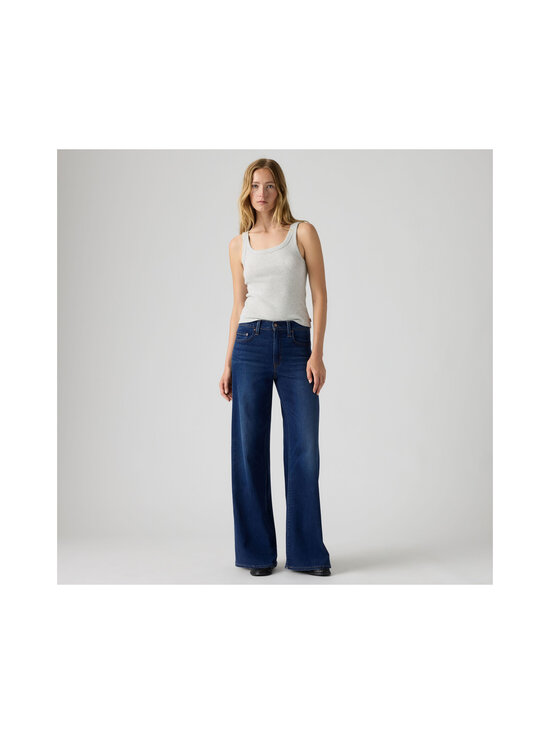 Levi's - 728 High Rise Wide Leg -farkut - 227 TRUE BLUE DARK | Stockmann - photo 4