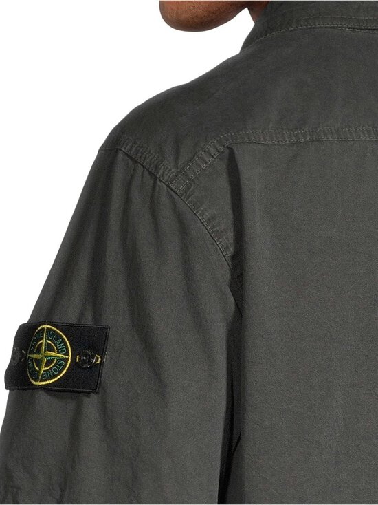 Stone Island - Lyhythihainen kauluspaita - V0165 CHARCOAL | Stockmann - photo 6