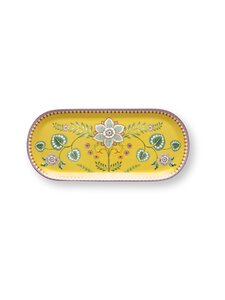 PIP Studio - Lily & Lotus -tarjoilulautanen 33,3 x 15,5 cm - YELLOW | Stockmann