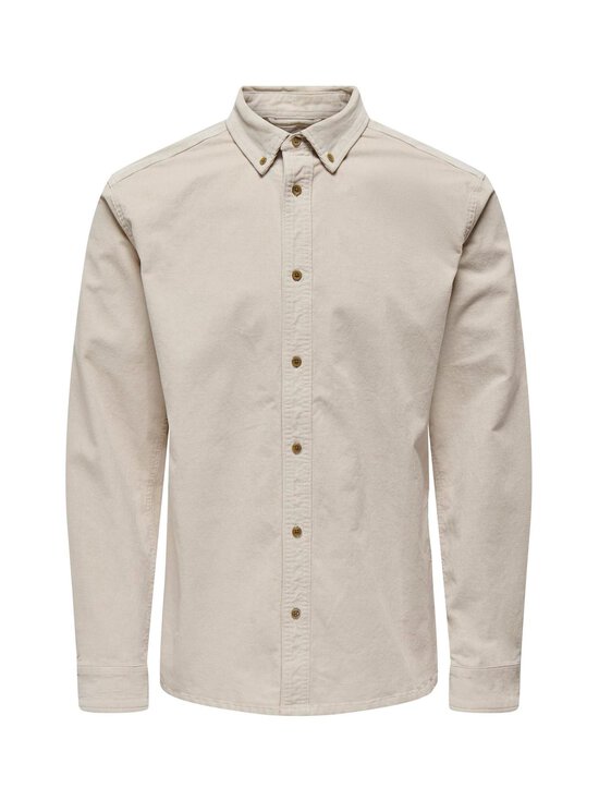 Only & Sons - Särk OnsMichael Regular Cord Stretch - SILVER LINING | Stockmann - photo 1