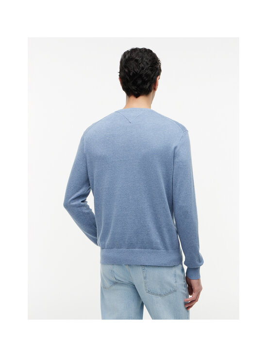 Tommy Hilfiger - Essential Cotton Crew -neule - D0Z BRISK BLUE HEATHER | Stockmann - photo 3