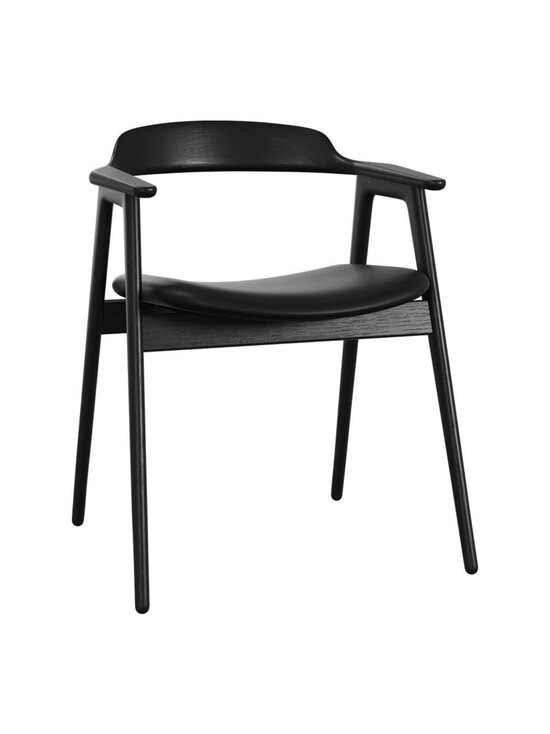 BoConcept - Seoul-tuoli Nordic Grain -nahka 5130 musta / musta tammi - BLACK | Stockmann - photo 1