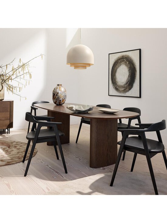 BoConcept - Seoul-tuoli Nordic Grain -nahka 5130 musta / musta tammi - BLACK | Stockmann - photo 5