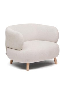Kave Home - Luisa-nojatuoli - VALKOINEN | Stockmann