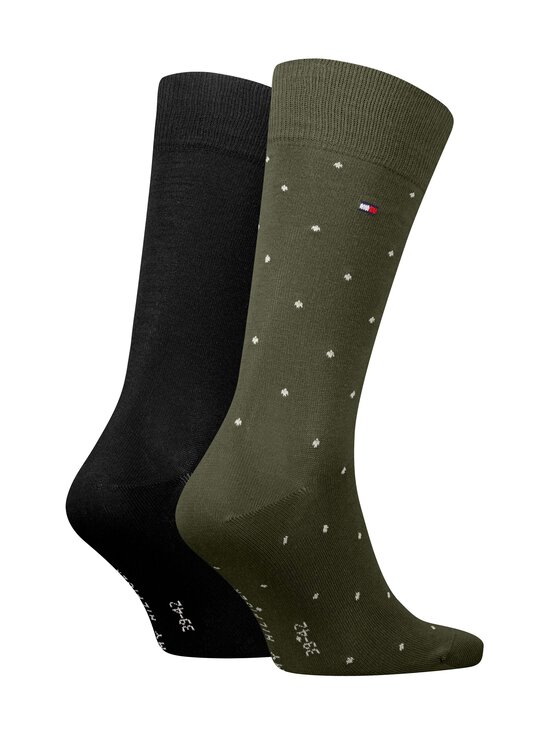 Tommy Hilfiger - Sokid TH Men Dot, 2 paari - 015 ARMY GREEN - photo 2 Tommy Hilfiger - Sokid TH Men Dot, 2 paari - 015 ARMY GREEN | Stockmann - photo 2