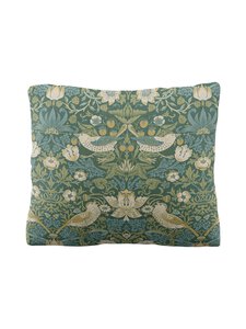 William Morris At Home - Strawberry Thief satīna spilvendrāna - AZURE | Stockmann