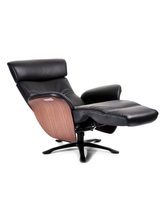 Conform - Nova-nojatuoli Sorrento-nahka musta / pähkinä - BLACK | Stockmann - photo 3