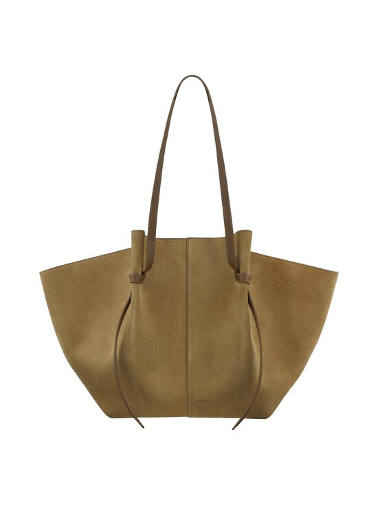 YUZEFI - Mochi Suede XL -nahkalaukku - FENNEL | Stockmann - photo 1