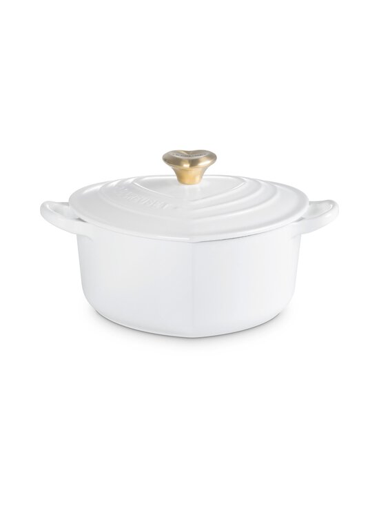 Le Creuset - Cast Iron Heart Shallow Casserole -uunivuoka 1.9 l, 20 cm - WHITE | Stockmann - photo 2