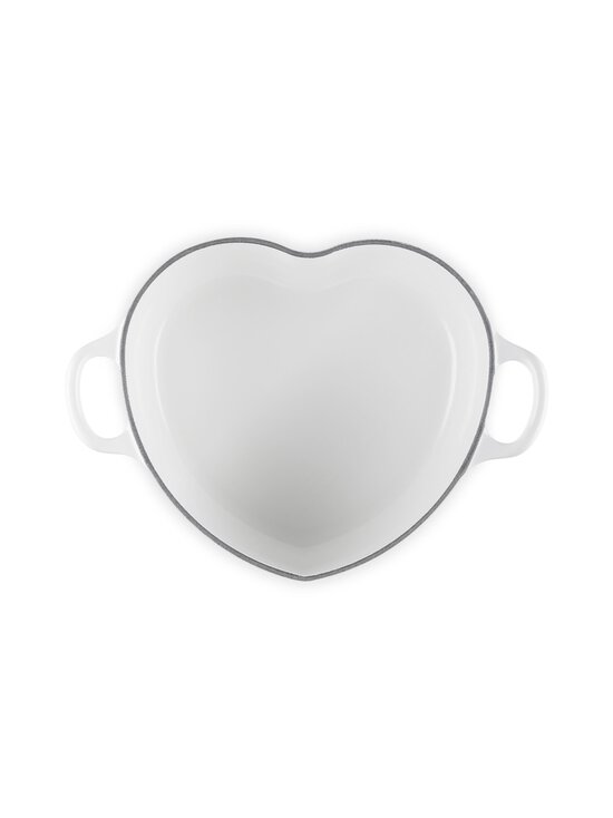 Le Creuset - Cast Iron Heart Shallow Casserole -uunivuoka 1.9 l, 20 cm - WHITE | Stockmann - photo 5