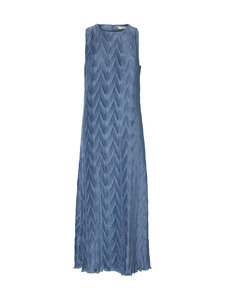 Selected - SlfAnya Regular Plisse potītes garuma kleita - DUSTY BLUE | Stockmann