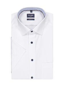 Olymp - Triiksärk Modern Fit Basket Weave New Kent - 00 WEISS | Stockmann