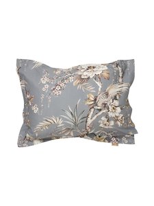 Villa Stockmann - Lyon-satiinityynyliina - STORMY BLUE/SAND/SOFT WHITE COMBO | Stockmann