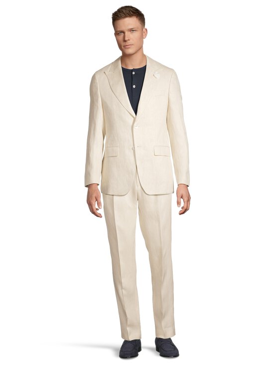 BOSS - Perino -pellavahousut - 286 OPEN BEIGE | Stockmann - photo 5
