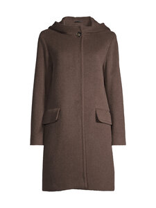 Cinzia Rocca Icons - Icons With Hood -villakangastakki - 4 CHOCOLATE BROWN | Stockmann