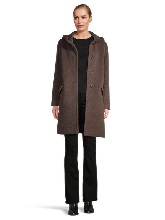 Cinzia Rocca Icons - Icons With Hood -villakangastakki - 4 CHOCOLATE BROWN | Stockmann - photo 4