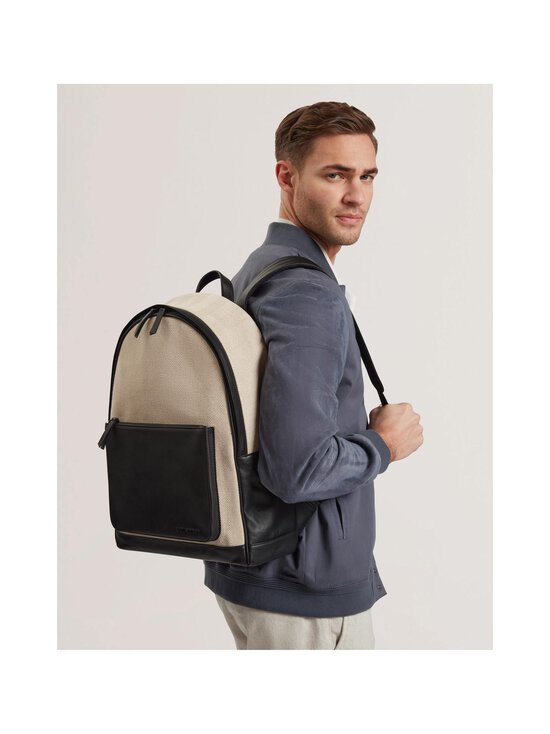 Ted Baker London - Caiileb Herringbone Canvas -reppu - NATURAL - photo 3 Ted Baker London - Caiileb Herringbone Canvas -reppu - NATURAL | Stockmann - photo 3