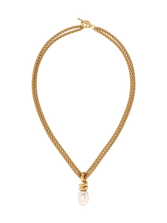 Edblad - Swivel L - kullattu helmikaulakoru - GOLD | Stockmann - photo 1