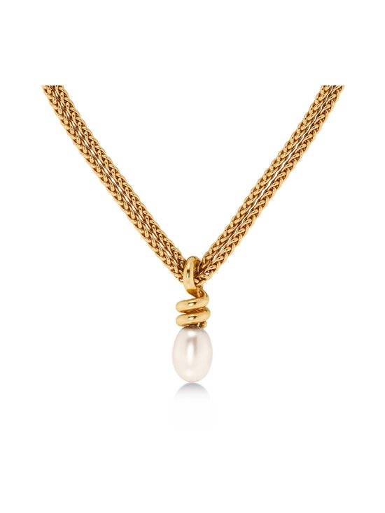 Edblad - Swivel L - kullattu helmikaulakoru - GOLD | Stockmann - photo 2