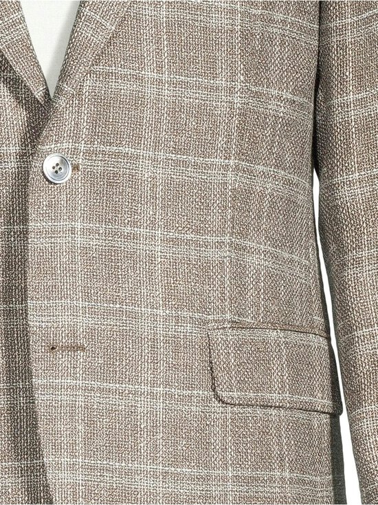 Oscar Jacobson - Regular fit vilnas un lina žakete - 425 PEBBLE BEIGE - photo 4 Oscar Jacobson - Regular fit vilnas un lina žakete - 425 PEBBLE BEIGE | Stockmann - photo 4