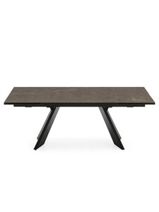 Calligaris - Icaro -jatkettava ruokapöytä - MUSTA,VALKOINEN | Stockmann