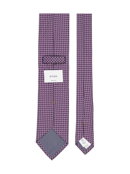 Eton - Geometric-silkkisolmio - 76 DARK PURPLE | Stockmann - photo 2