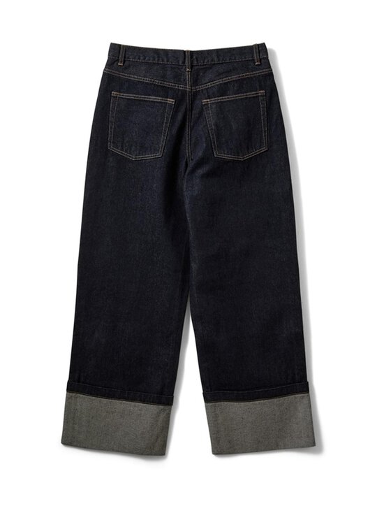 Sofie Schnoor - MishaSW Raw Regular -farkut - 5090 DARK DENIM BLUE | Stockmann - photo 2