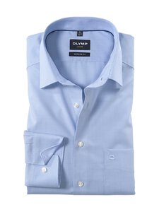 Olymp - Modern Fit Small Check -kauluspaita - 11 LIGHT BLUE Olymp - Modern Fit Small Check -kauluspaita - 11 LIGHT BLUE | Stockmann