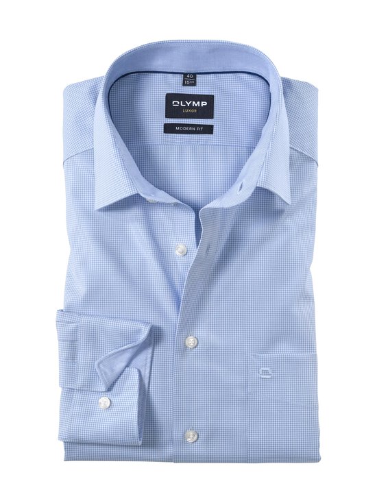 Olymp - Triiksärk Modern Fit Small Check - 11 LIGHT BLUE - photo 1 Olymp - Triiksärk Modern Fit Small Check - 11 LIGHT BLUE | Stockmann - photo 1