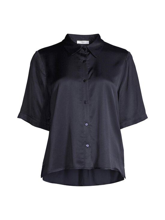 ESSENTIALS by Stockmann - Audrey-satiinipaitapusero - DK.NAVY | Stockmann - photo 1