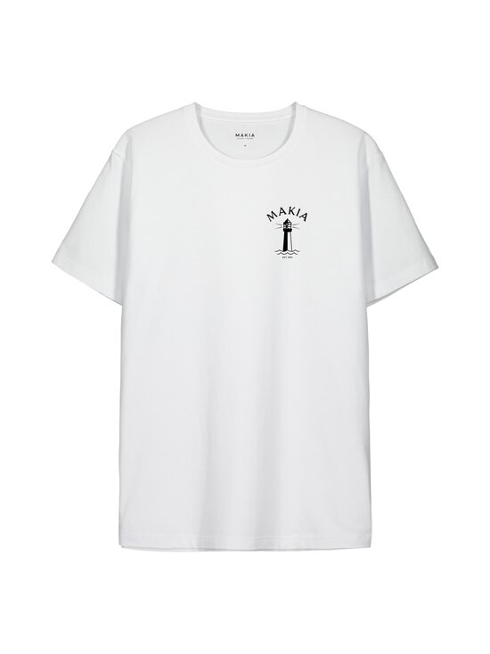 Makia - Mini Blinker Chest And Back Print t-krekls - WHITE | Stockmann - photo 1