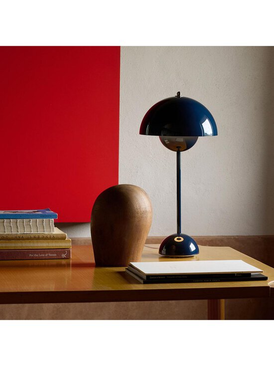 &Tradition - Flowerpot VP3 -pöytävalaisin steel blue ⌀ 23 cm - BLUE | Stockmann - photo 4