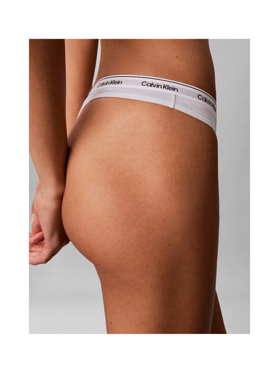 Calvin Klein Underwear Plus - Stringit 3-pack - GG2 BLACK/CLASSIC WHITE/PLEIN AIR | Stockmann - photo 4