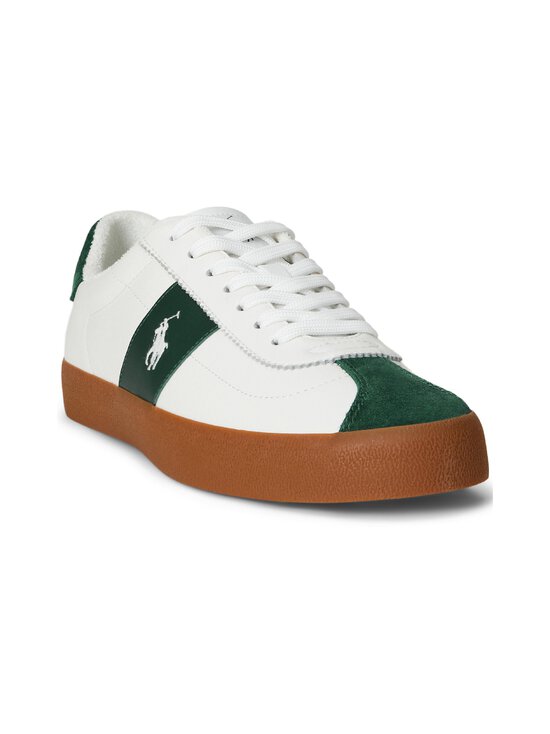 Polo Ralph Lauren - Tennised Court Low Top Lace - DECKWASH WHITE/FOREST | Stockmann - photo 2