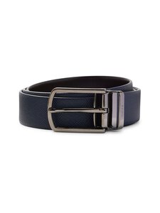BOSS - Ofis Reversible -nahkavyö - 401 DARK BLUE | Stockmann